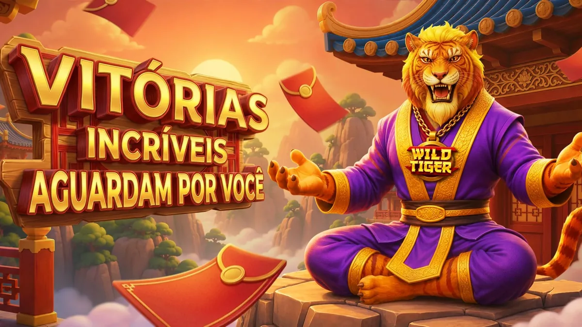 Banner do jogo Wild Tiger no catálogo da TopX